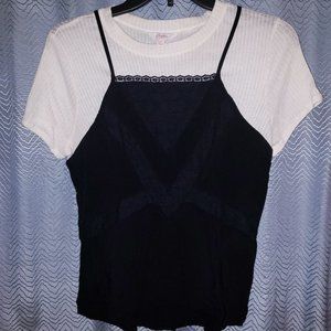 Womens short sleeved blouse